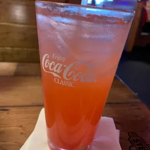 Red raspberry lemonade