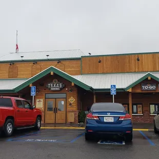 Exterior from the front