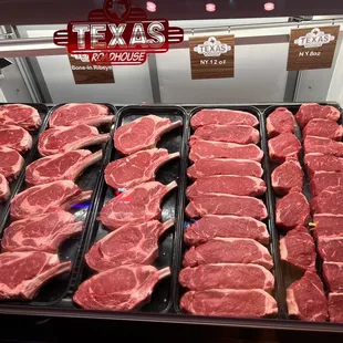 Meat display