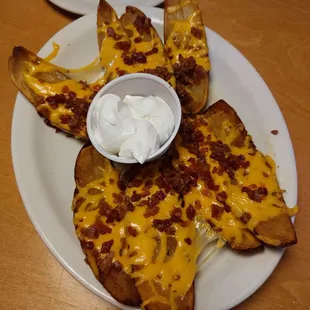 Tater Skins were excellent $10