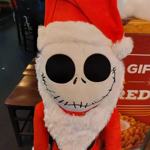 The staff loves to decorate their individual section, very cool!