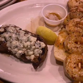 Sirloin* & Grilled Shrimp