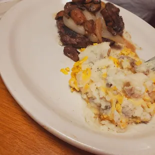 steak, food