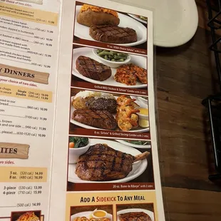 More menu