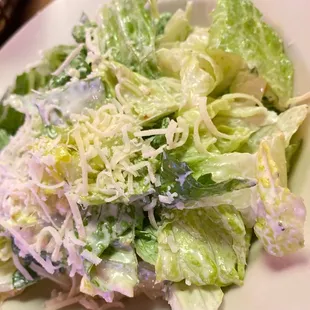 Caesar salad (no croutons)