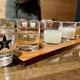 1.5oz Sake Flight