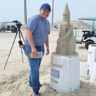 TV showed up for lesson area!