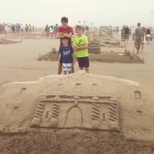 The Alamo (amateur sand art)