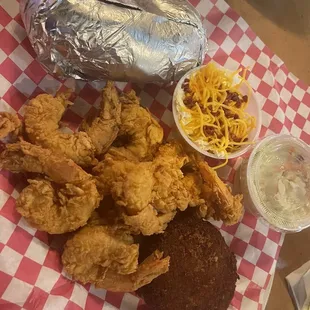 Shrimp &amp; crab cake