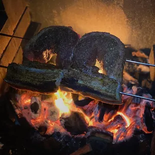 Picanha and pork belly from Texas Slabs