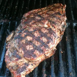 18oz Ribeye.  Best steaks around