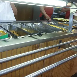 Cafeteria style service