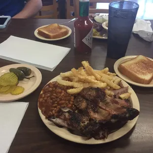 Friday 2 meat special, I got ribs and brisket