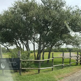 Driveway entrance