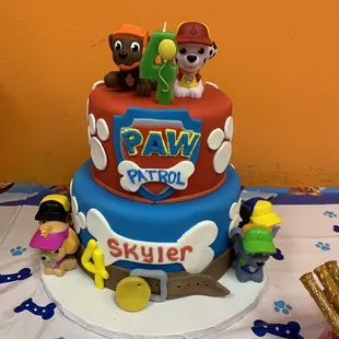 Paw Patrol Cake
