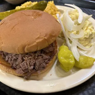 Chopped Beef Sandwich