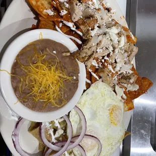 Chilaquiles "Divorced"