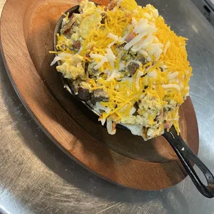 All tree meat skillet