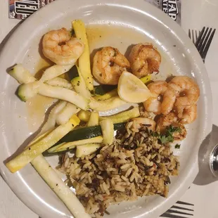 Shrimp entrée