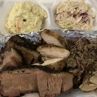Three Meats plate