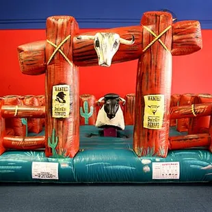 Game shown: Big "D" Mechanical Bull