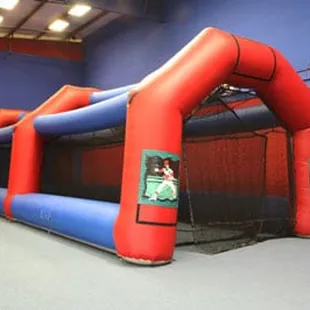 Game shown: Inflatable Batting Cage