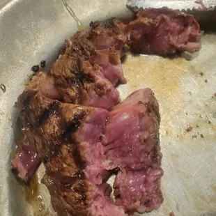 Asked for medium. Got rare.