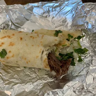 Barbacoa(not sure spelling is correct)