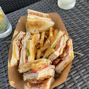 The turkey club was amazing! The fry seasoning was incredible ! Must try the fry!!!