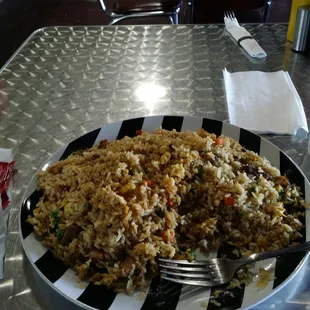 Great place stopped for lunch alot of food in the heart of alvarado texas..