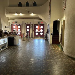 A shot of the lobby.