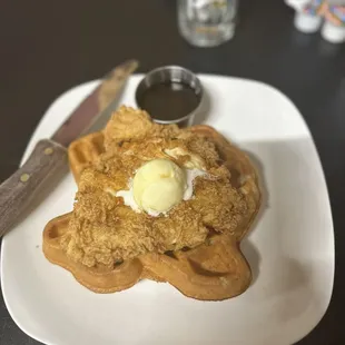 Chicken and Waffles