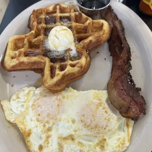 Texas shape waffles