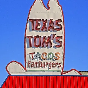 a sign for a restaurant