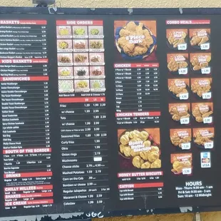bagels, menu