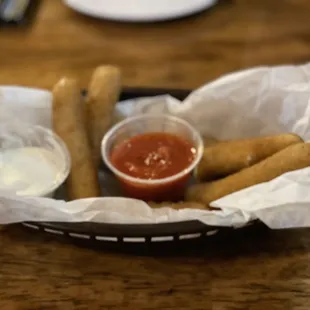 Fried cheese