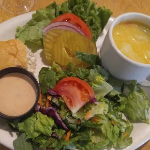 Tuna Salad Sandwich and Mexican Potato Soup