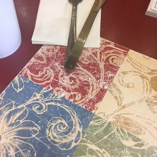 last time i came here they had plastic silverware. Yay for real stuff this time.