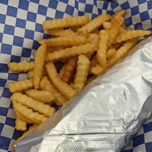 Cheese steak and fries