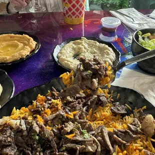Tried the new beef shawarma plate.