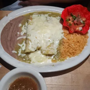 Verde enchiladas
