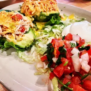 a plate of food