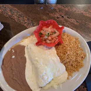 Sour Cream Enchiladas