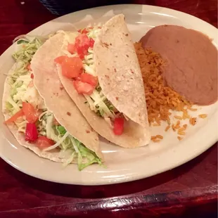 Chicken Taco Plate