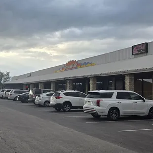 Front of the restaurant...