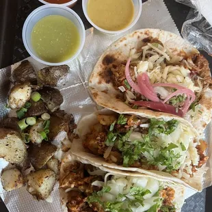 food, tacos