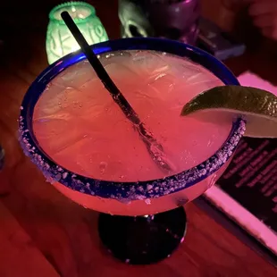 Prickly pear margarita