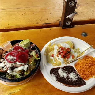 Texicano Bowl &amp; Enchiladas