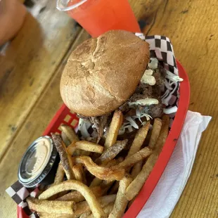 El Fillette (Steak) Sandwich &amp; Hand Cut Fries