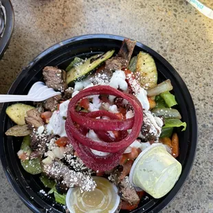 Steak texicano bowl
